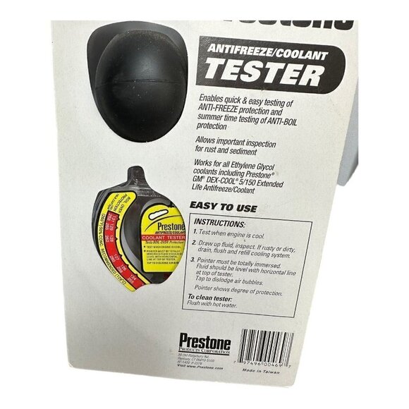 Prestone Antifreeze Coolant Tester Hydrometer AF1420 New NOS - Picture 5 of 12